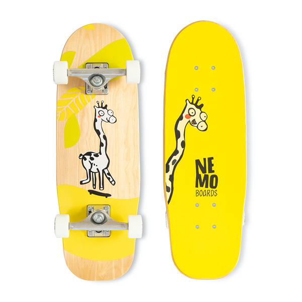Softgrip® Kinder Skateboard „Giraffe“