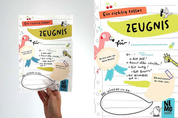 Ein richtig tolles Zeugnis zum runterladen