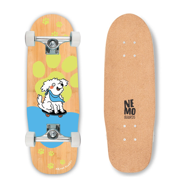 Kork Softgrip® Kinder Skateboard „Puppy“