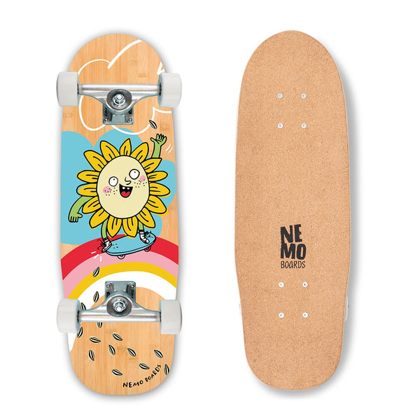 Kork Softgrip® Kinder Skateboard „Sunny“