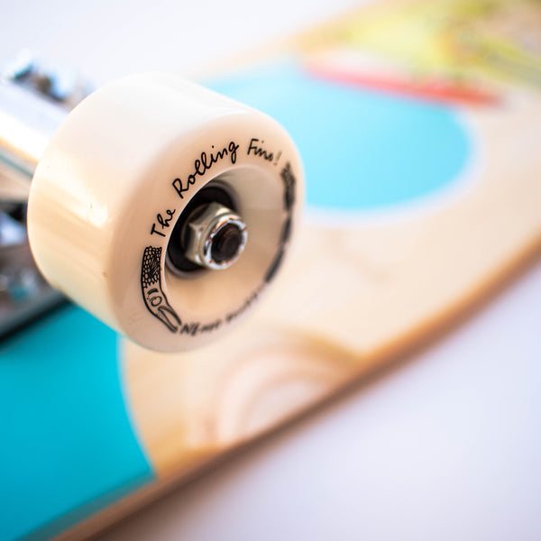 Cork Softgrip® Kids Skateboard „Croco“