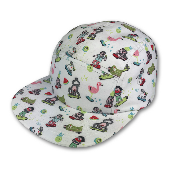 Junior 5-Panel Cap „Skateboard Party“