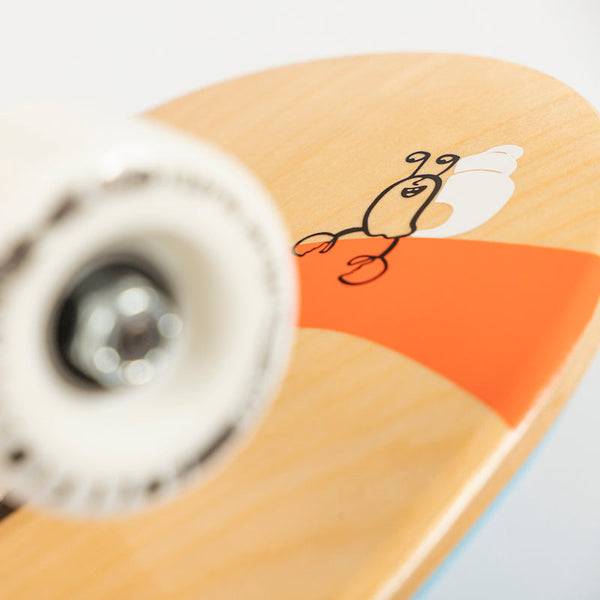 Softgrip® Kinder Skateboard „Seal“