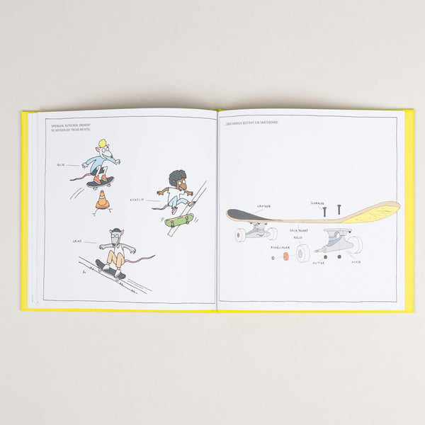 Little Skate Rats Das Geheimnis - Skateboard Buch für Kinder