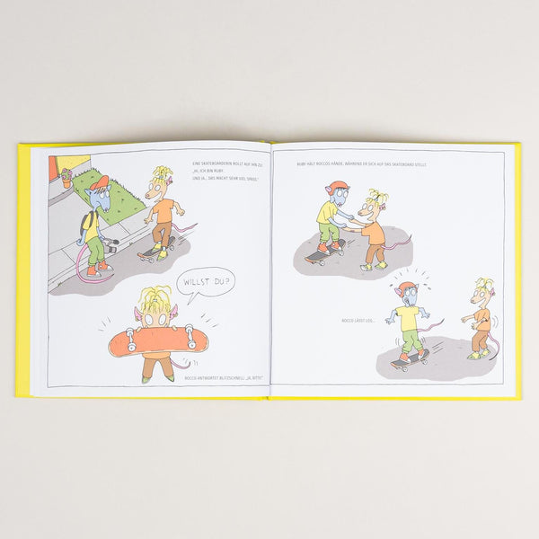 Little Skate Rats Das Geheimnis - Skateboard Buch für Kinder