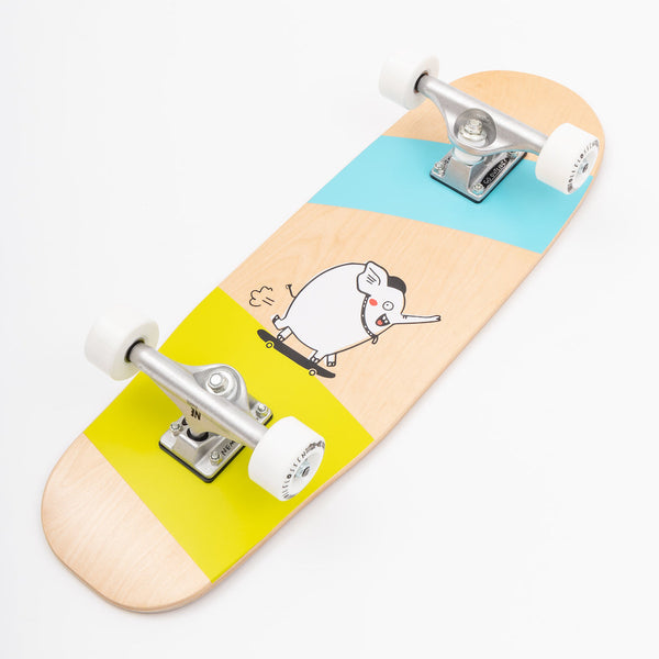 NEMO BOARDS Kork Softgrip® Kinder Skateboard „Elephant“
