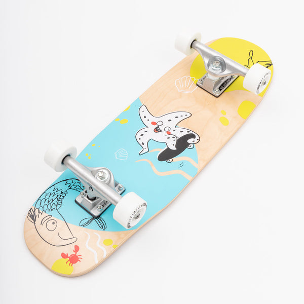 NEMO BOARDS Kork Softgrip® Kinder Skateboard „Oceano“