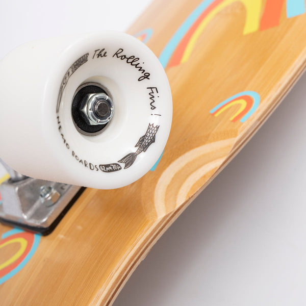 Cork Grip Niños Cruiser Skateboard "Rainbow"